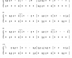 Sobredosis钢琴简谱-数字双手-Romeo Santos Ozuna