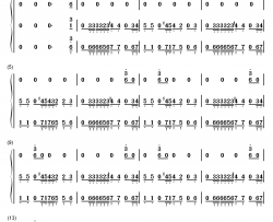 Smooth Criminal钢琴简谱-数字双手-迈克尔 杰克逊