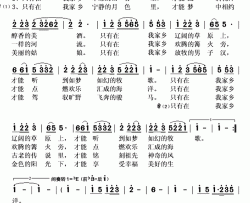 只有在我家乡简谱(歌词)-齐峰演唱-秋叶起舞记谱上传