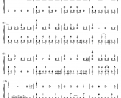 Can now Can now钢琴简谱-数字双手-Study