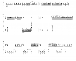 Playing Love钢琴简谱-数字双手-埃尼奥·莫里康内