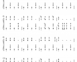 铃儿响叮当小调版钢琴简谱-数字双手-詹姆斯·罗德·皮尔彭特  James Lord Pierpont