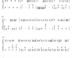 洋葱钢琴简谱-数字双手-杨宗纬