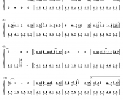 盛夏钢琴简谱-数字双手-毛不易