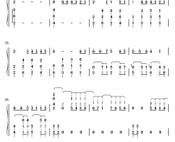 不安定な神様钢琴简谱-数字双手-Suara