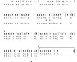 岳麓山红叶简谱(歌词)-谱友朝乐蒙上传