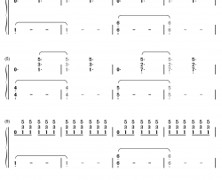 Perfect钢琴简谱-数字双手-Ed Sheeran