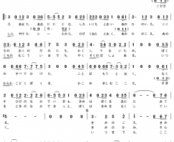 你的声音简谱(歌词)-川岛爱演唱-谱友门酱胡安上传