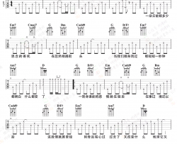 陌生人吉他谱-蔡健雅-G调指法-吉他弹唱示范视频