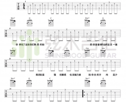 你还要我怎样吉他谱-简单版-薛之谦-高清图片谱