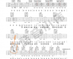 纸短情长吉他谱-C调中级版-吉他弹唱演示及视频教学