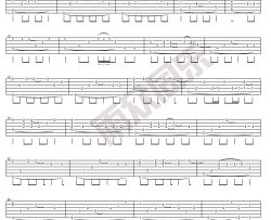 孤独的总和指弹谱-吴汶芳-吉他独奏谱-六线谱