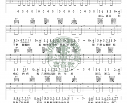 斑马斑马吉他谱-G调入门版-宋冬野-弹唱教学视频