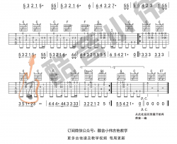 铃儿响叮当指弹谱-Jingle bells吉他独奏谱-指弹教学视频