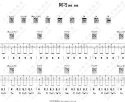 阿刁吉他谱-赵雷/张韶涵《阿刁》吉他弹唱视频-图片谱