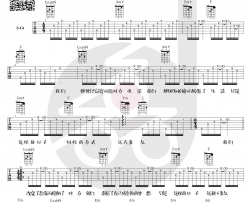 梦一场吉他谱-那英-C调简单版-吉他弹唱视频