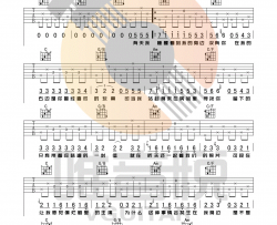 病变吉他谱-C调简单版-鞠文娴-病变六线谱-弹唱图片谱
