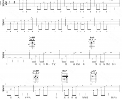 连名带姓吉他谱 张惠妹 G调弹唱谱 吉他演示视频